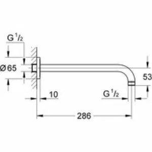 Душевая система GROHE Grohtherm с термостатом для душа, хром (34729000) Душевая система GROHE Grohtherm с термостатом для душа, хром (34729000)