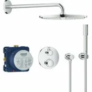 Душевая система GROHE Grohtherm с термостатом для душа, хром (34731000)