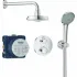 Душевая система GROHE Grohtherm с Rainshower Cosmopolitan 160, хром (34735000) Душевая система GROHE Grohtherm с Rainshower Cosmopolitan 160, хром (34735000)