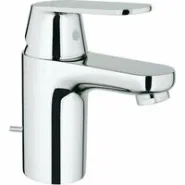 Смеситель для раковины GROHE Eurosmart Cosmopolitan с донным клапаном, низкий излив, хром (32825000)