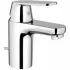 Смеситель для раковины GROHE Eurosmart Cosmopolitan с донным клапаном, низкий излив, хром (32825000) Смеситель для раковины GROHE Eurosmart Cosmopolitan с донным клапаном, низкий излив, хром (32825000)