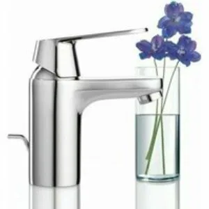 Смеситель для раковины GROHE Eurosmart Cosmopolitan с донным клапаном, низкий излив, хром (32825000) Смеситель для раковины GROHE Eurosmart Cosmopolitan с донным клапаном, низкий излив, хром (32825000)