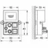 Модуль Bluetooth GROHE F-digital deluxe для паро-душевой кабины (36371000) Модуль Bluetooth GROHE F-digital deluxe для паро-душевой кабины (36371000)