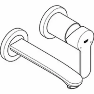 Внешняя часть смесителя для раковины GROHE Eurostyle Cosmopolitan, S-Size, хром (19571002) Внешняя часть смесителя для раковины GROHE Eurostyle Cosmopolitan, S-Size, хром (19571002)