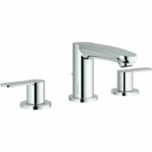 Смеситель для раковины GROHE Eurostyle Cosmopolitan на 3 отверстия, S-size, хром (20208002) Смеситель для раковины GROHE Eurostyle Cosmopolitan на 3 отверстия, S-size, хром (20208002)