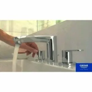 Смеситель для раковины GROHE Eurostyle Cosmopolitan на 3 отверстия, S-size, хром (20208002) Смеситель для раковины GROHE Eurostyle Cosmopolitan на 3 отверстия, S-size, хром (20208002)