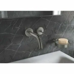 Внешняя часть смесителя для раковины GROHE Atrio Joy настенного монтажа на 2 отверстия, темный графит матовый (19287AL3) Внешняя часть смесителя для раковины GROHE Atrio Joy настенного монтажа на 2 отверстия, темный графит матовый (19287AL3)