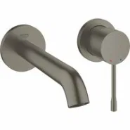Внешняя часть смесителя для раковины GROHE Essence на 2 отверстия, M-Size, темный графит матовый (19408AL1)