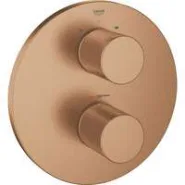 Внешняя часть термостата для ванны GROHE Grohtherm 3000 Cosmopolitan, теплый закат матовый (19468DL0)