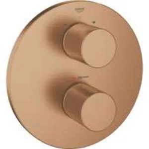 Внешняя часть термостата для ванны GROHE Grohtherm 3000 Cosmopolitan, теплый закат матовый (19468DL0) Внешняя часть термостата для ванны GROHE Grohtherm 3000 Cosmopolitan, теплый закат матовый (19468DL0)