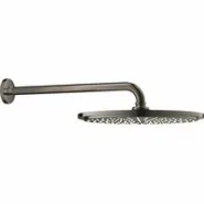 Верхний душ GROHE Rainshower Cosmopolitan 310, 8 л/мин, 1 режим, 380 мм, темный графит глянцевый (26066A00)