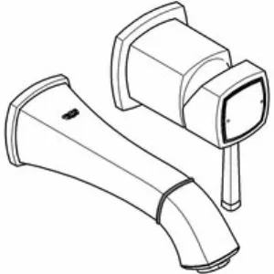 Внешняя часть смесителя для раковины GROHE Grandera, S-Size, хром (19929000) Внешняя часть смесителя для раковины GROHE Grandera, S-Size, хром (19929000)