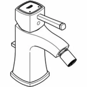 Смеситель для биде GROHE Grandera с донным клапаном, M-size, хром (23315000) Смеситель для биде GROHE Grandera с донным клапаном, M-size, хром (23315000)