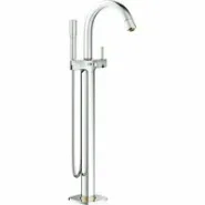 Внешняя часть смесителя для ванны GROHE Grandera напольного монтажа, хром/золото (23318IG0)
