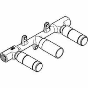 Встраиваемая часть двухвентильного смесителя для раковины GROHE на 3 отверстия (29025000) Встраиваемая часть двухвентильного смесителя для раковины GROHE на 3 отверстия (29025000)