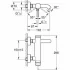 Смеситель для ванны GROHE Essence, никель матовый (33624EN1) Смеситель для ванны GROHE Essence, никель матовый (33624EN1)