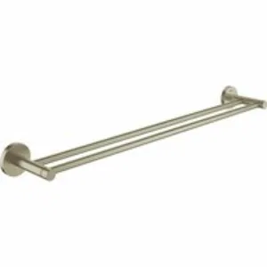Держатель для полотенца GROHE Essentials 600 мм, двойной, никель матовый (40802EN1) Держатель для полотенца GROHE Essentials 600 мм, двойной, никель матовый (40802EN1)