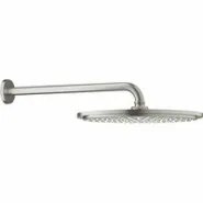 Верхний душ GROHE Rainshower Cosmopolitan 310, 8 л/мин, 1 режим, 380 мм, суперсталь (26066DC0)