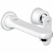 Внешняя часть смесителя для раковины GROHE Veris, белая луна (19342LS0)