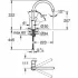 Смеситель для кухни GROHE BauEdge, хром (31367000) Смеситель для кухни GROHE BauEdge, хром (31367000)