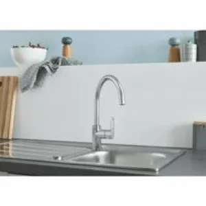 Смеситель для кухни GROHE BauLoop, хром (31368000) Смеситель для кухни GROHE BauLoop, хром (31368000)