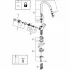 Смеситель для кухни GROHE Costa L, хром (31812001) Смеситель для кухни GROHE Costa L, хром (31812001)