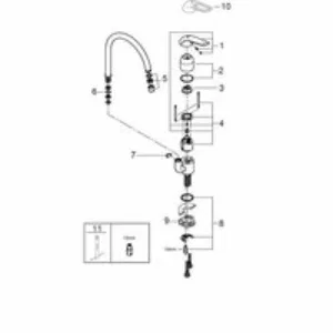Смеситель для кухни GROHE Euroeco Special, хром (32786000) Смеситель для кухни GROHE Euroeco Special, хром (32786000)