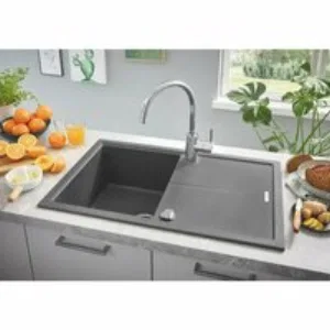 Мойка GROHE K400, 780 x 500 мм, серый гранит (31639AT0) Мойка GROHE K400, 780 x 500 мм, серый гранит (31639AT0)