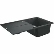 Мойка GROHE K400, 860 x 500 мм, черный гранит (31640AP0)