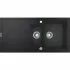 Мойка GROHE K400 с 1,5 чашей, 1000 x 500 мм, черный гранит (31642AP0) Мойка GROHE K400 с 1,5 чашей, 1000 x 500 мм, черный гранит (31642AP0)
