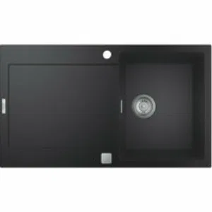 Мойка GROHE K500 с одной чашей, 860 x 500 мм, черный гранит (31644AP0) Мойка GROHE K500 с одной чашей, 860 x 500 мм, черный гранит (31644AP0)