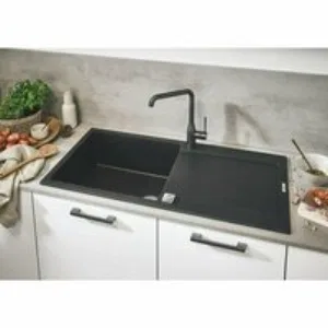Мойка GROHE K500 с одной чашей, 1000 x 500 мм, черный гранит (31645AP0) Мойка GROHE K500 с одной чашей, 1000 x 500 мм, черный гранит (31645AP0)