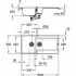 Мойка GROHE K500 с 1,5 чашей, 1000 x 500 мм, черный гранит (31646AP0) Мойка GROHE K500 с 1,5 чашей, 1000 x 500 мм, черный гранит (31646AP0)