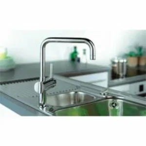 Смеситель для кухни GROHE Minta с вытяжным U-изливом, хром (32067000) Смеситель для кухни GROHE Minta с вытяжным U-изливом, хром (32067000)