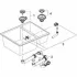 Мойка GROHE K500 с 1,5 чашей, 555 x 460 мм, черный гранит (31648AP0) Мойка GROHE K500 с 1,5 чашей, 555 x 460 мм, черный гранит (31648AP0)
