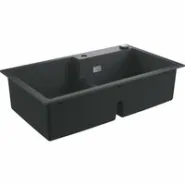 Мойка GROHE K500 с 2 чашами, 860 x 500 мм, черный гранит (31649AP0)