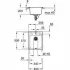 Мойка GROHE K700 с одной чашей, 400 x 500 мм, черный гранит (31650AP0) Мойка GROHE K700 с одной чашей, 400 x 500 мм, черный гранит (31650AP0)