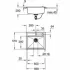 Мойка GROHE K700 с одной чашей, 560 x 510 мм, серый гранит (31651AT0) Мойка GROHE K700 с одной чашей, 560 x 510 мм, серый гранит (31651AT0)
