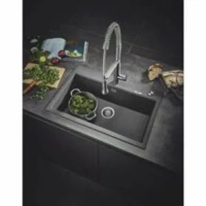 Мойка GROHE K700 с одной чашей, 780 x 510 мм, серый гранит (31652AT0) Мойка GROHE K700 с одной чашей, 780 x 510 мм, серый гранит (31652AT0)
