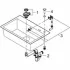 Мойка GROHE K700 с одной чашей, 780 x 510 мм, серый гранит (31652AT0) Мойка GROHE K700 с одной чашей, 780 x 510 мм, серый гранит (31652AT0)