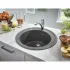 Мойка GROHE K200 с одной чашей, диаметр 510 мм, серый гранит (31656AT0) Мойка GROHE K200 с одной чашей, диаметр 510 мм, серый гранит (31656AT0)