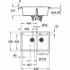 Мойка GROHE K700 с двумя чашами, 838 x 559 мм, серый гранит (31657AT0) Мойка GROHE K700 с двумя чашами, 838 x 559 мм, серый гранит (31657AT0)