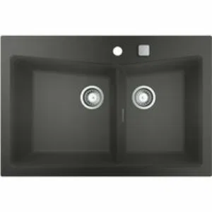 Мойка GROHE K700 с двумя чашами, 838 x 559 мм, серый гранит (31657AT0) Мойка GROHE K700 с двумя чашами, 838 x 559 мм, серый гранит (31657AT0)