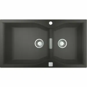 Мойка GROHE K700 с двумя чашами, 900 x 500 мм, серый гранит (31658AT0) Мойка GROHE K700 с двумя чашами, 900 x 500 мм, серый гранит (31658AT0)