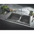 Мойка GROHE K700 с двумя чашами, 900 x 500 мм, серый гранит (31658AT0) Мойка GROHE K700 с двумя чашами, 900 x 500 мм, серый гранит (31658AT0)