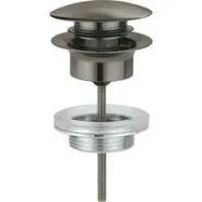 Донный клапан для раковины GROHE, темный графит матовый (65807AL0)