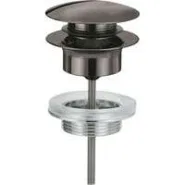 Донный клапан для раковины GROHE, темный графит глянец (65807A00)