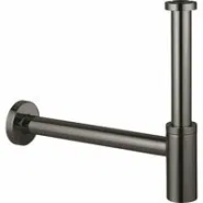 Сифон для раковины GROHE 1 1/4 дюйма из латуни, темный графит глянец (28912A00)
