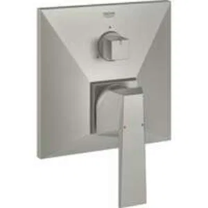 Внешняя часть смесителя для ванны GROHE Allure Brilliant с переключателем на 3 положения, суперсталь (24099DC0) Внешняя часть смесителя для ванны GROHE Allure Brilliant с переключателем на 3 положения, суперсталь (24099DC0)