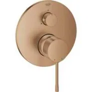 Внешняя часть смесителя для ванны GROHE Essence с переключателем на 3 положения, теплый закат матовый(24092DL1)